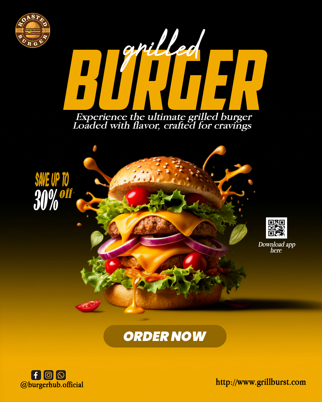 pratcical exam 1st food poster